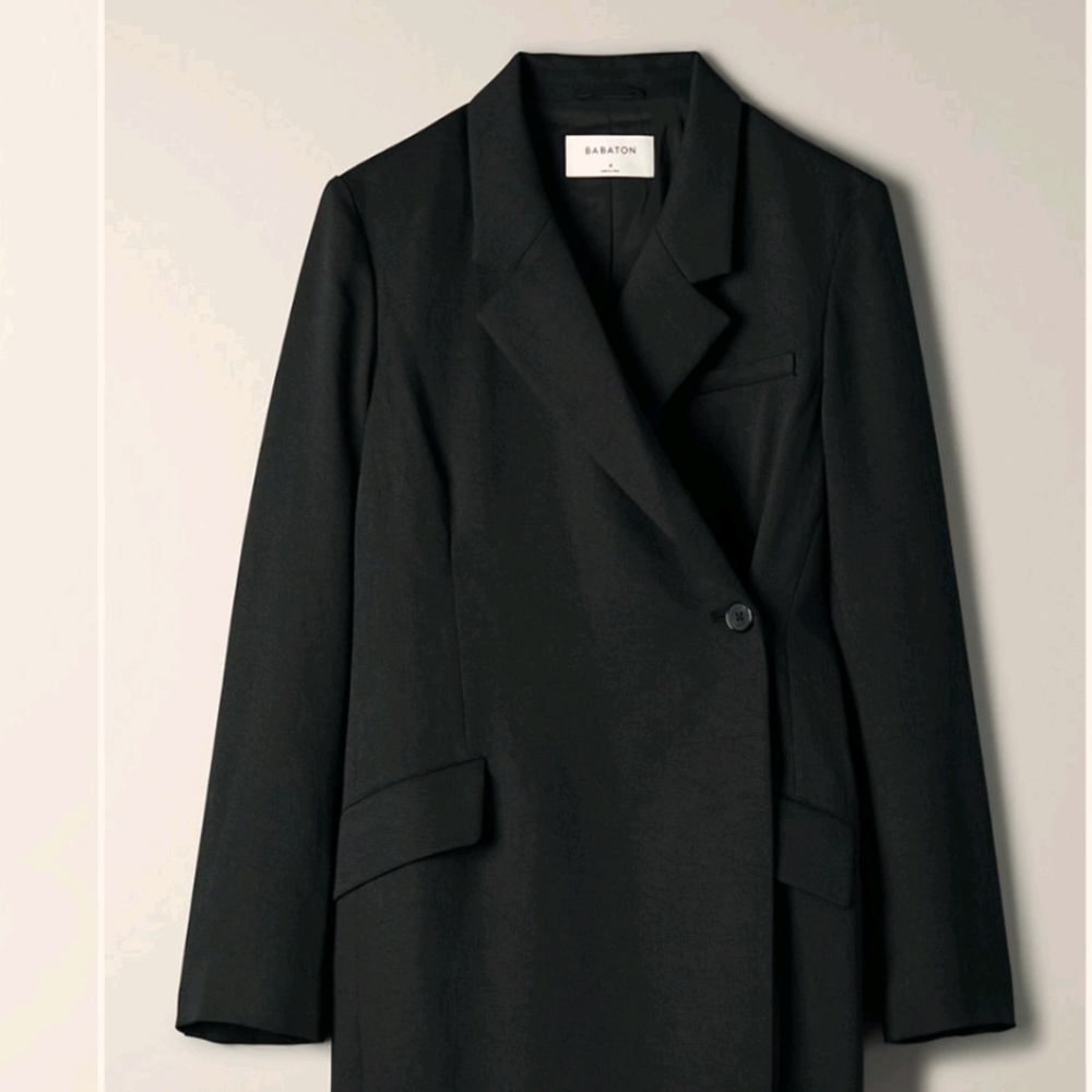 Babaton blazer wrap dress
